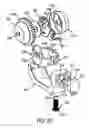 Fig. 13 - Input device including a wheel assembly for scrolling an image in multiple directions