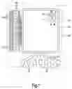 Fig. 02 - Electronic device with a flat panel display and touch buttons/pads outside the display area