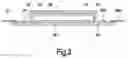 Fig. 04 - Electronic device with a flat panel display and touch buttons/pads outside the display area