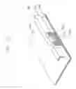 Fig. 25 - Liquid crystal display apparatus having particular protruding portions and fixing grooves