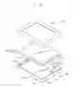 Fig. 27 - Liquid crystal display apparatus having particular protruding portions and fixing grooves