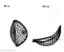 Fig. 06 - Radically shaped lenses and goggle assemblies and glasses employing same