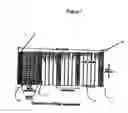 Fig. 02 - Stepped time based servo pattern and head