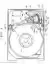 Fig. 05 - Disk drive actuator latch apparatus having elastic damping arm