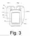Fig. 04 - Bicycle lighting apparatus with mountable display