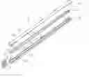 Fig. 01 - Linear light source for enhancing uniformity of beaming light within the beaming light's effective focal range