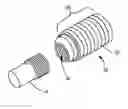 Fig. 01 - Set screw with NiTi tip