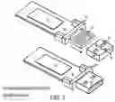 Fig. 07 - Tube-Shaped Universal-Serial-Bus (USB) Flash-Memory Device with End Clips that Hold an internal Printed-Circuit-Board (PCB)