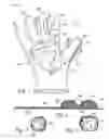 Fig. 02 - Glove adapted for use in firearms loading, shooting and unloading