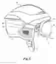 Fig. 03 - Goggle contoured for helmet engagement