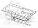 Fig. 01 - Antimicrobial whirlpool bathtub