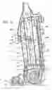 Fig. 10 - Upright vacuum cleaner with cyclonic airflow