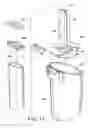 Fig. 13 - Upright vacuum cleaner with cyclonic airflow
