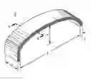 Fig. 01 - Apparatus and method for forming a dual radius arch mounting structure
