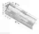 Fig. 01 - Combination comprising vertical wall, horizontal ceiling, and crown molding member having planar portion, intermediate portion, and mounting flange