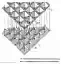 Fig. 01 - Space truss structure surface slab assembly