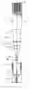 Fig. 01 - Post-construction anchor, and drill bit for drilling prepared holes therefor