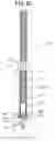 Fig. 37 - Post-construction anchor, and drill bit for drilling prepared holes therefor
