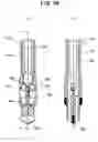 Fig. 40 - Post-construction anchor, and drill bit for drilling prepared holes therefor