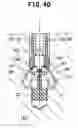 Fig. 41 - Post-construction anchor, and drill bit for drilling prepared holes therefor