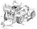 Fig. 01 - Control mechanism for zero turning radius mower