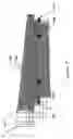 Fig. 32 - Sheet width control for overflow downdraw sheet glass forming apparatus