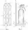 Fig. 02 - Concealing fire extinguisher storage device