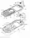 Fig. 01 - Latching assembly for a removable cover of a portable electronic device
