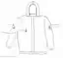 Fig. 01 - Manufacturing process method for pneumathode of the inflatable body-heat retaining jacket
