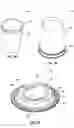 Fig. 08 - Containers, sleeves and lids therefor, assemblies thereof, and holding structure therefor