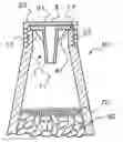 Fig. 01 - Container dispenser device for separated flowable contents