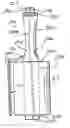 Fig. 01 - Lint roller/brush assembly