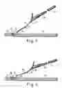 Fig. 02 - Snow shovel to over come the obstacle of height differences found in expansion joints of concrete side walks