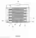 Fig. 06 - Flat fluorescent lamp requiring low discharge initiating voltage and backlight unit having uniform brightness