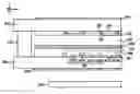 Fig. 01 - Transflective liquid crystal device comprising pixels along an edge of the display region having smaller transmitting portions