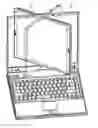 Fig. 01 - Rotating display mounting structure