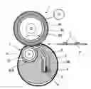 Fig. 01 - Fixing apparatus having a pressurizing mechanism