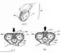Fig. 06 - Hair removal device with disc and vibration assemblies