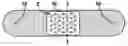Fig. 01 - Current producing surface for a wound dressing