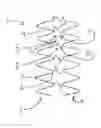 Fig. 01 - Stent with nested flexible connectors for flexibility and crimpability