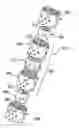 Fig. 01 - Height adjustable vertebral body and disc space replacement devices