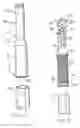 Fig. 02 - Lint roller/brush assembly