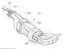 Fig. 01 - Rotatable handle for reciprocating saws