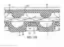 Fig. 22 - Article of footwear with perforated covering and removable components