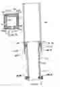 Fig. 08 - Elevated sign system with lowering mechanism to enable ground level servicing