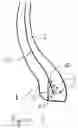 Fig. 03 - Tire with non-linear anchoring of the reinforcement structure