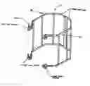 Fig. 01 - Ladder safety cage
