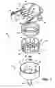 Fig. 02 - Manifold and filter assembly with filter basket