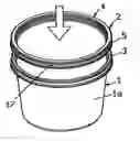 Fig. 01 - Tamper-resistant sealing system between container and lid