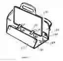 Fig. 09 - Framed soft sided carrier for tools